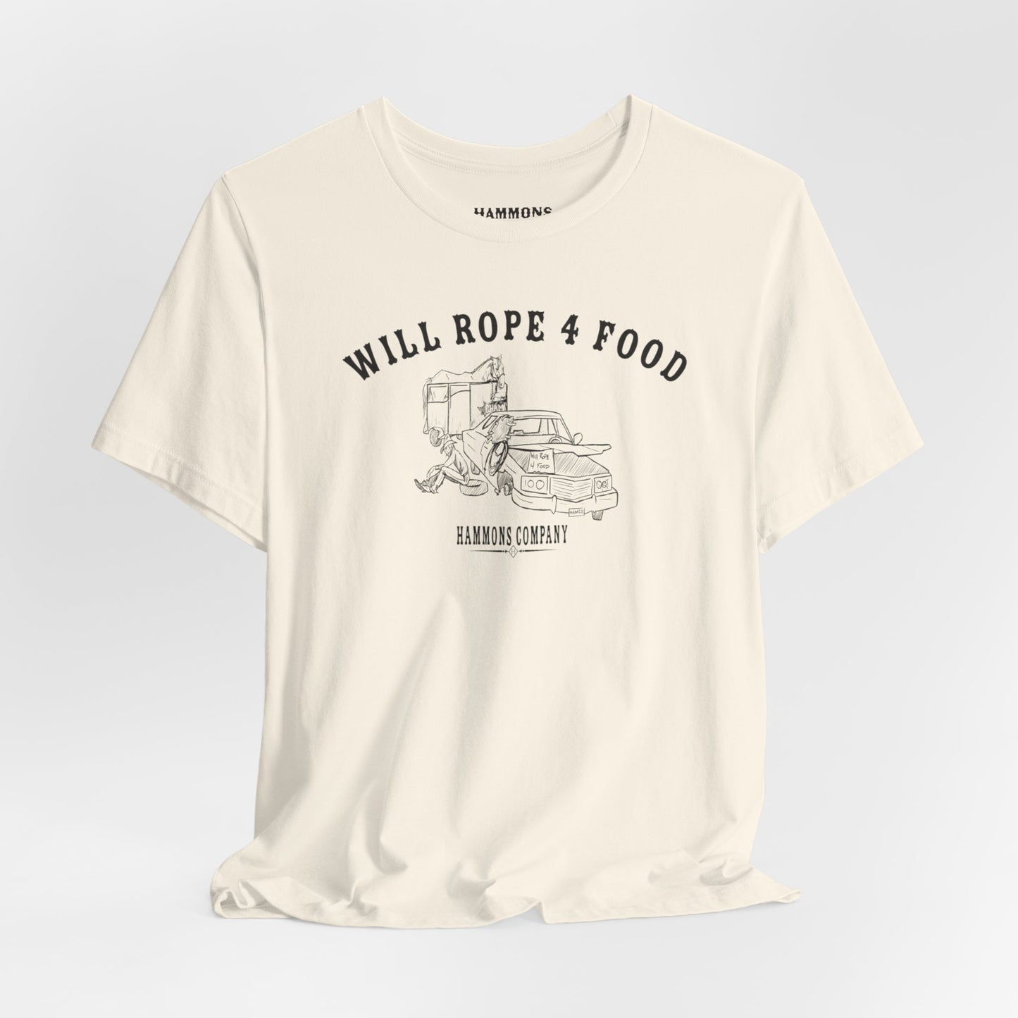 Rope for food Unisex Jersey Short Sleeve Tee