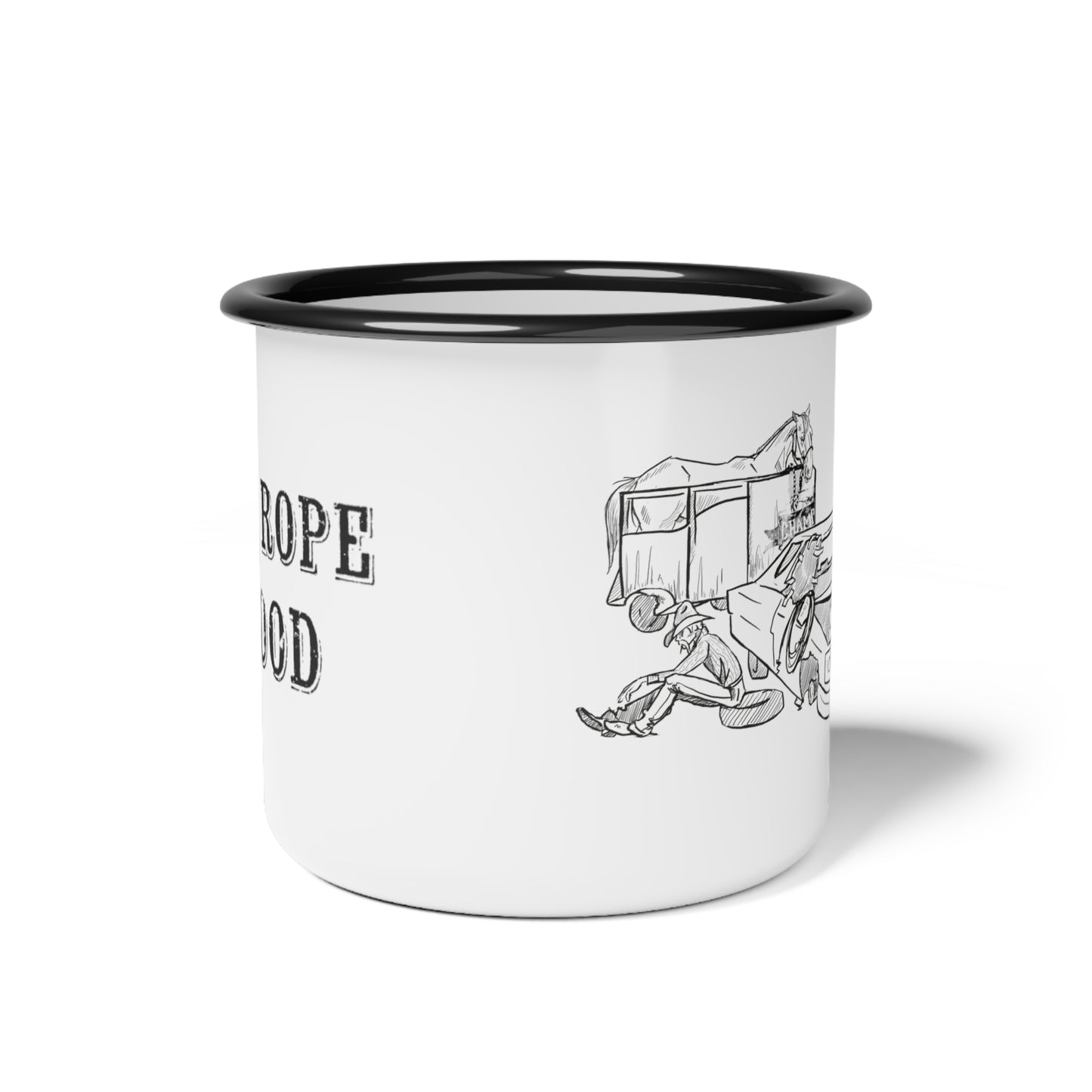 Rope 4 food Enamel Camp Cup
