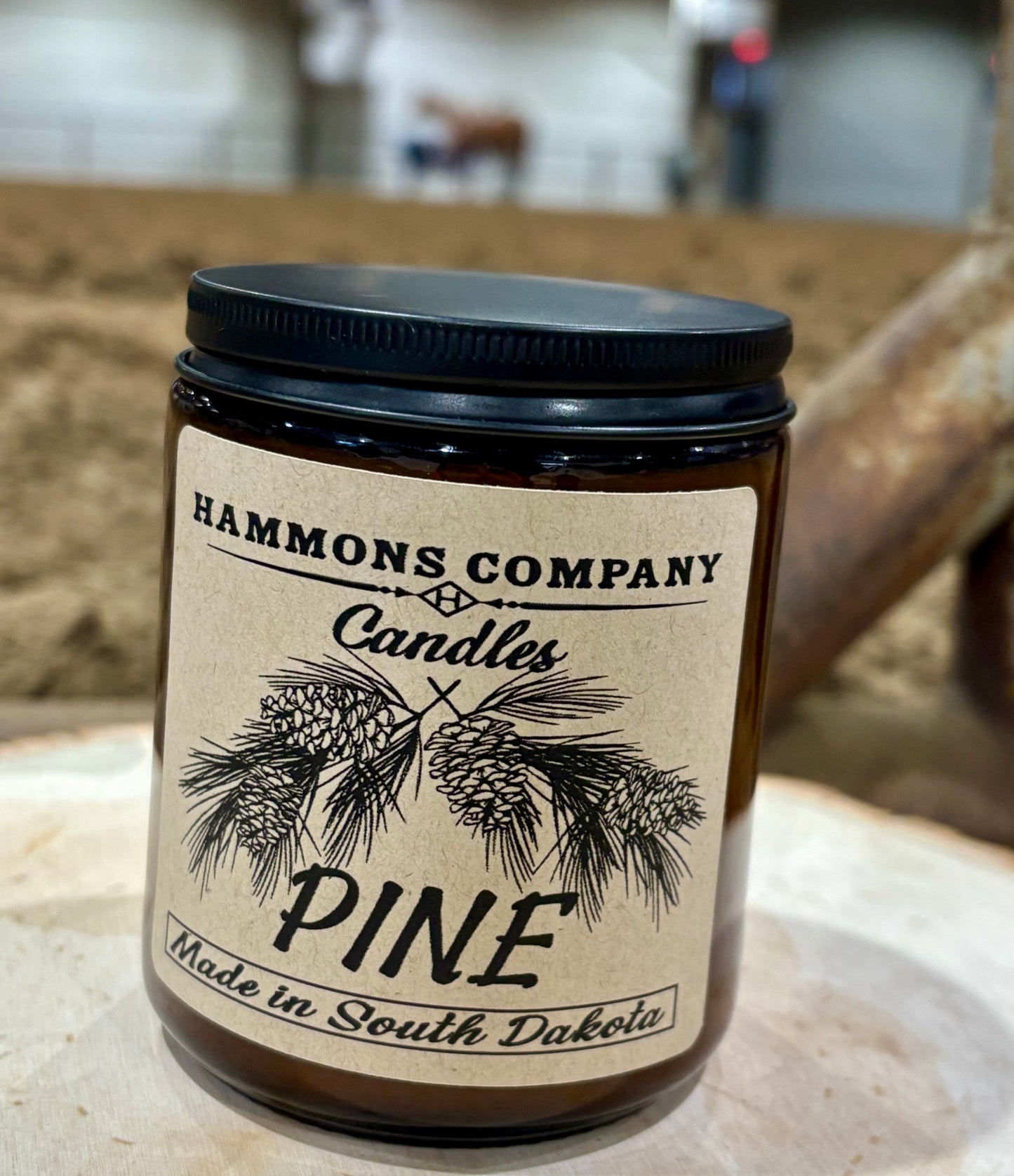 Pine candle