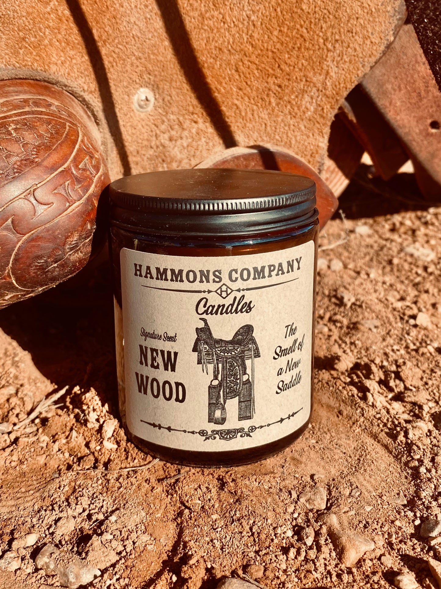 NEW WOOD CANDLE