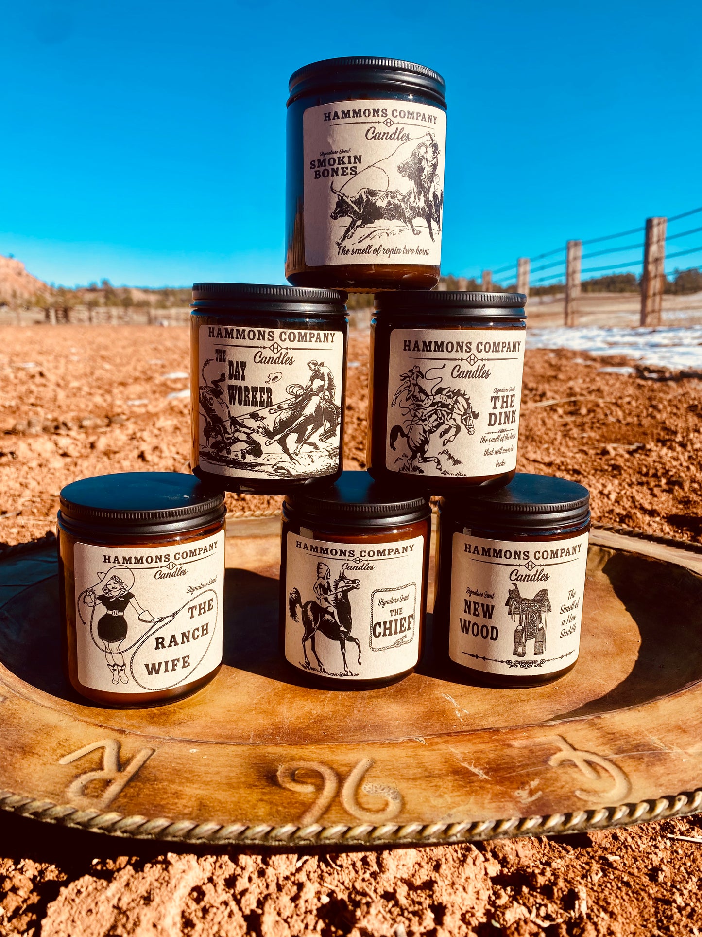 SMOKIN BONES CANDLE