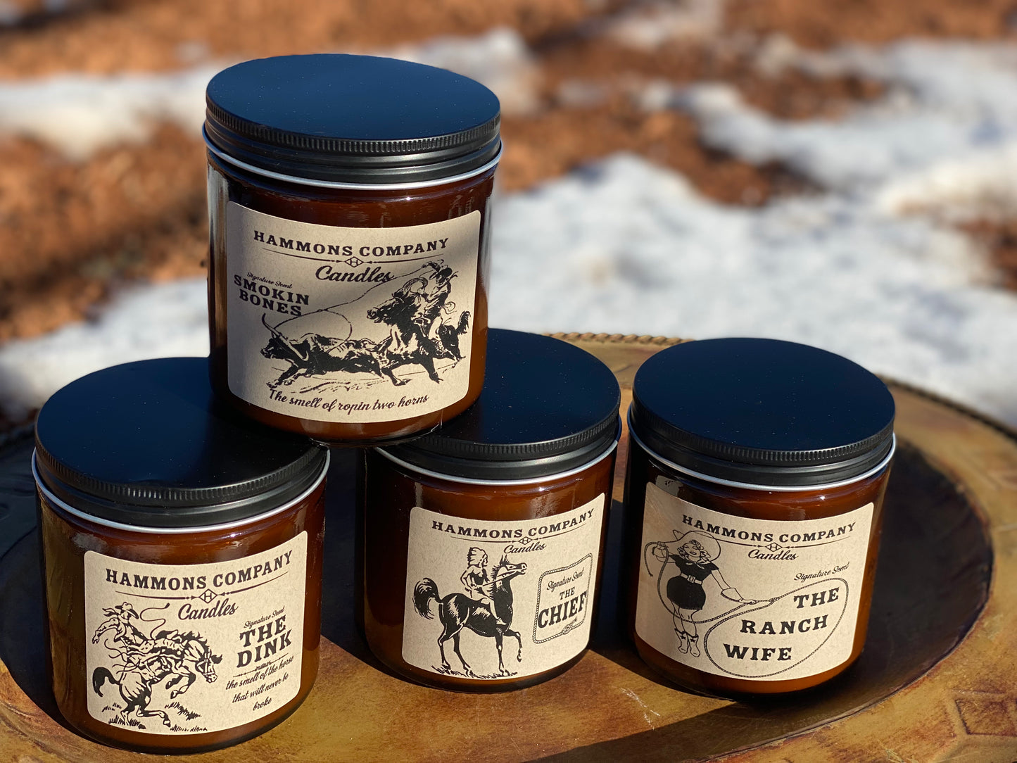 SMOKIN BONES CANDLE