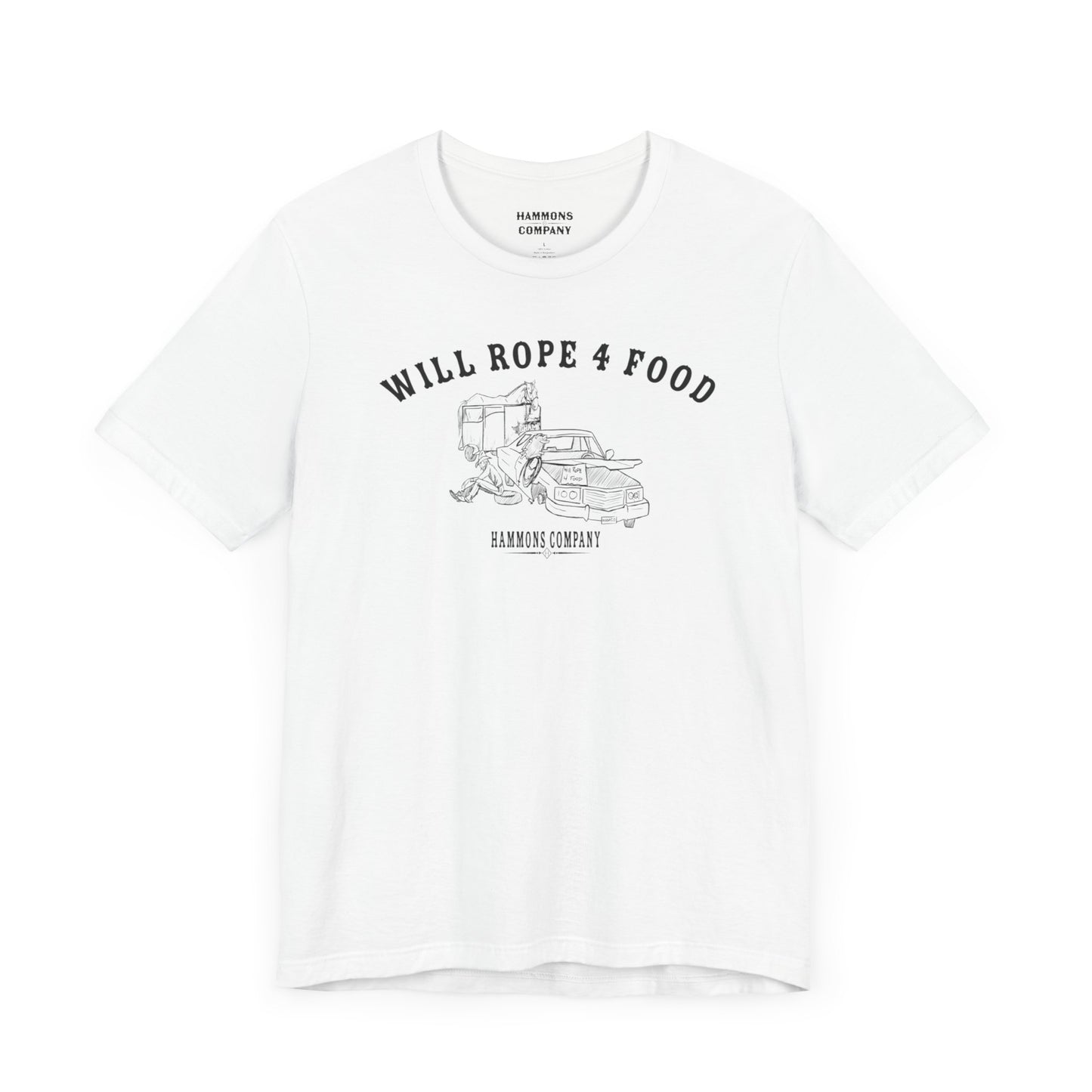 Rope for food Unisex Jersey Short Sleeve Tee