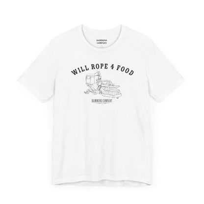 Rope for food Unisex Jersey Short Sleeve Tee