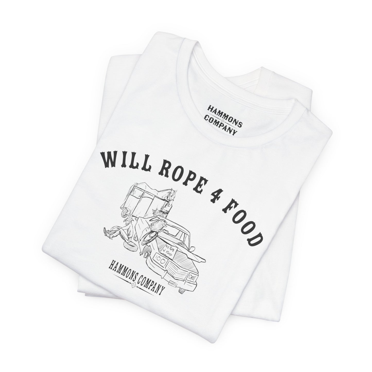 Rope for food Unisex Jersey Short Sleeve Tee