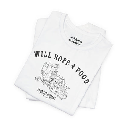 Rope for food Unisex Jersey Short Sleeve Tee
