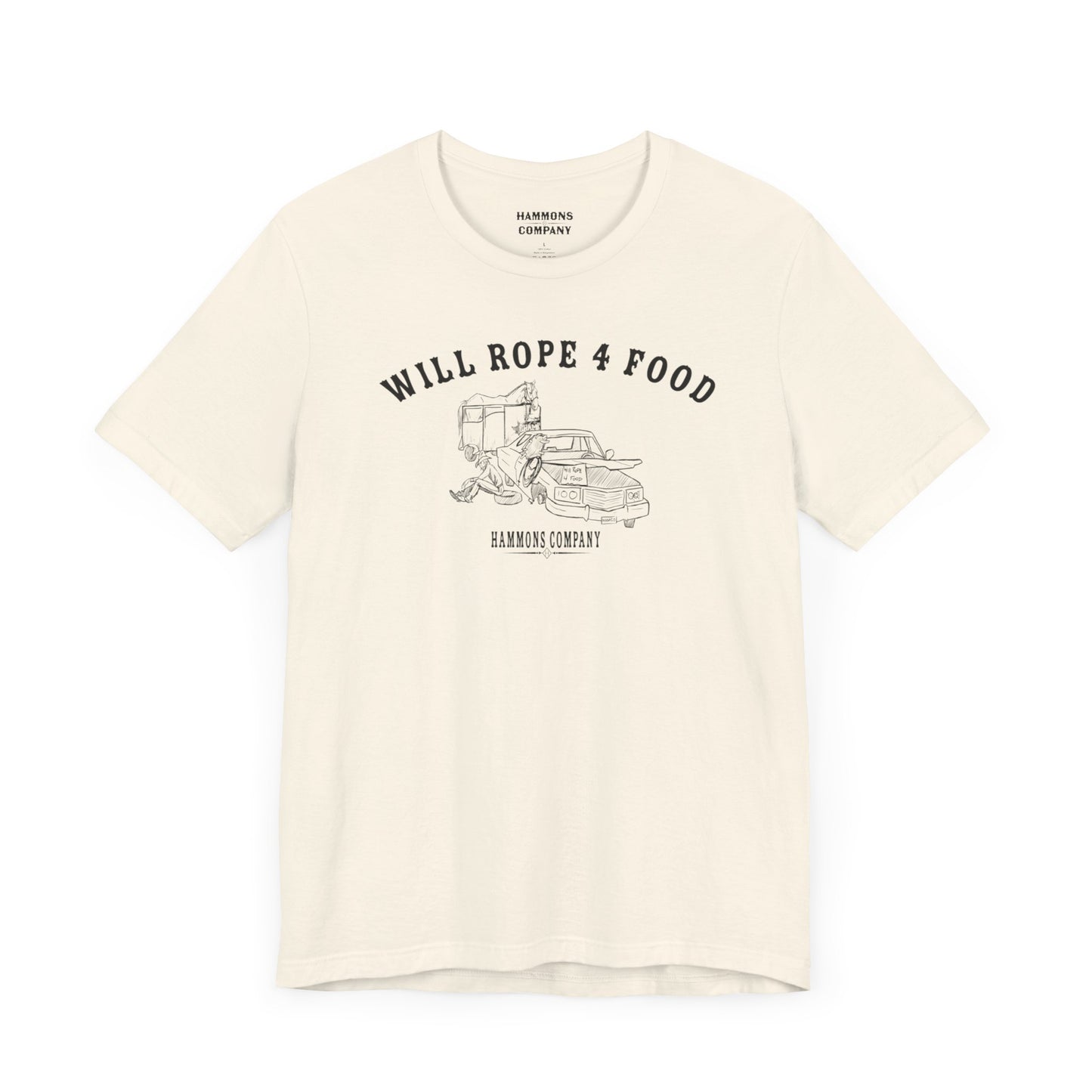 Rope for food Unisex Jersey Short Sleeve Tee