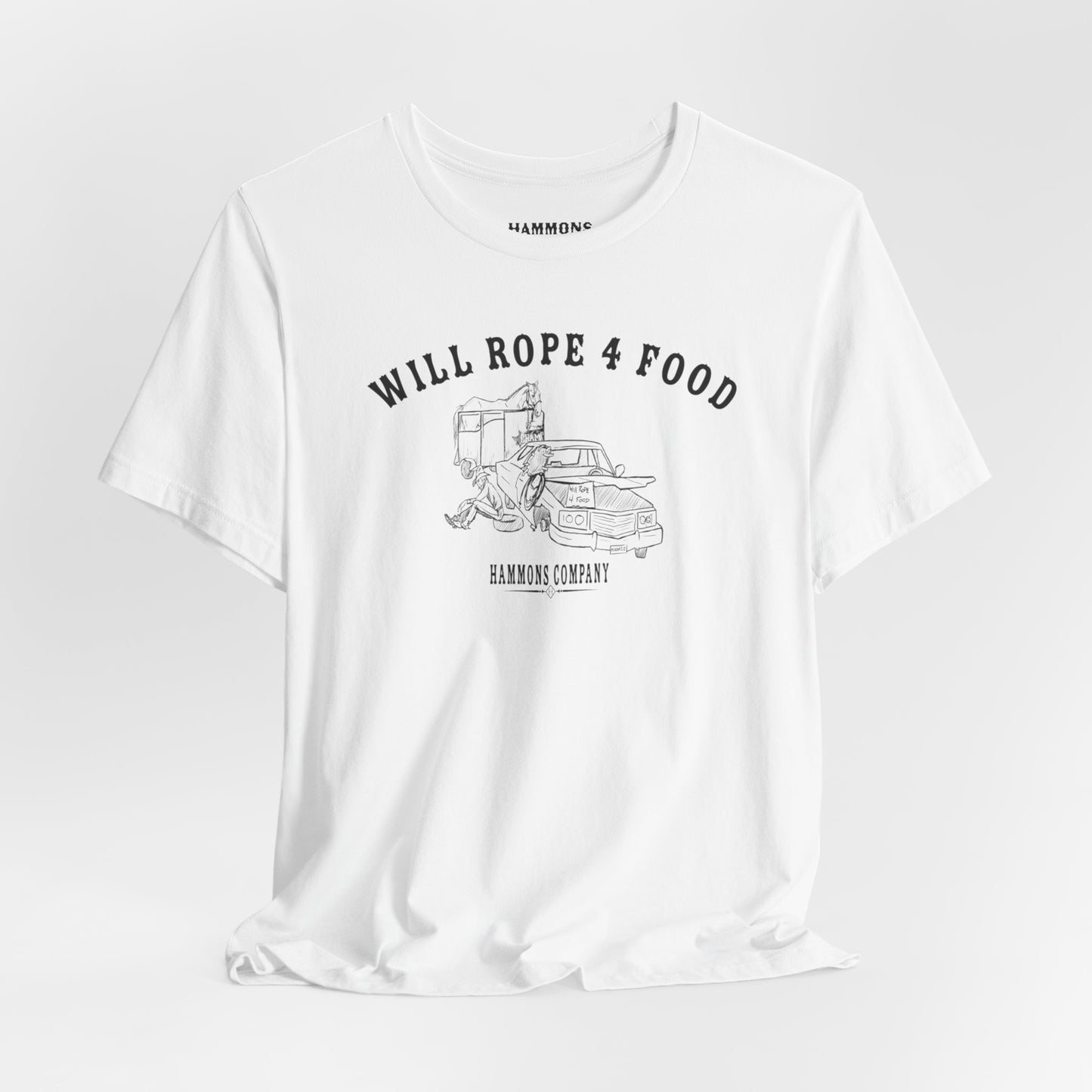 Rope for food Unisex Jersey Short Sleeve Tee