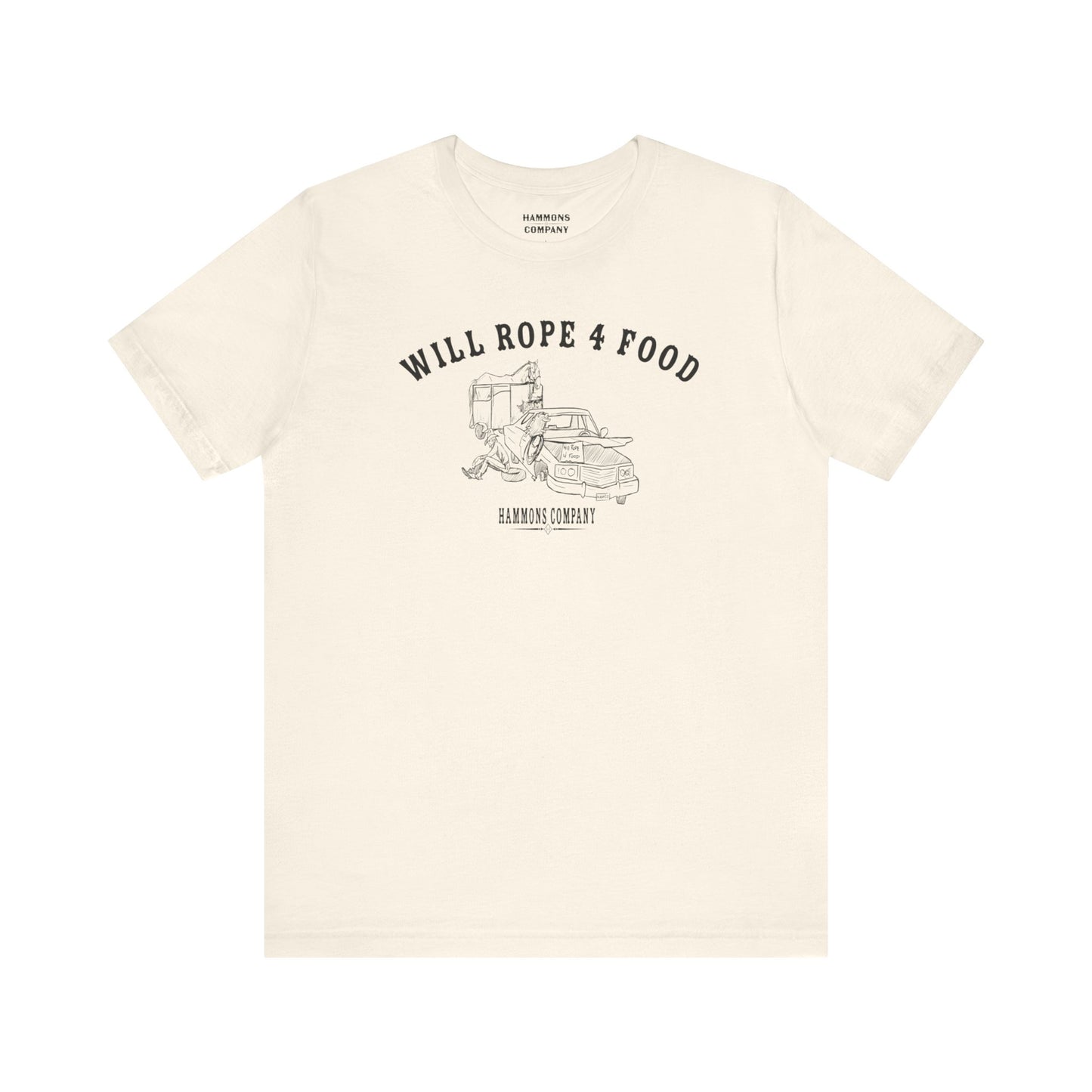 Rope for food Unisex Jersey Short Sleeve Tee