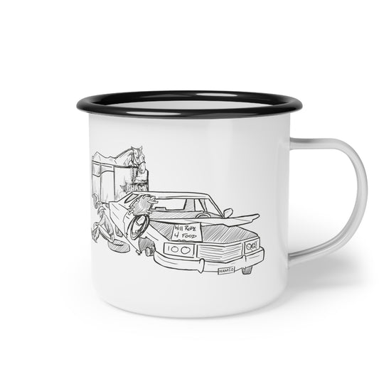 Rope 4 food Enamel Camp Cup