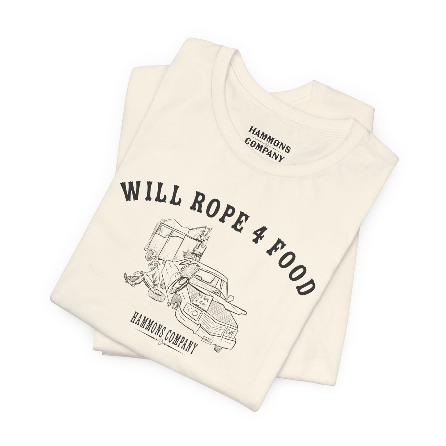 Rope for food Unisex Jersey Short Sleeve Tee