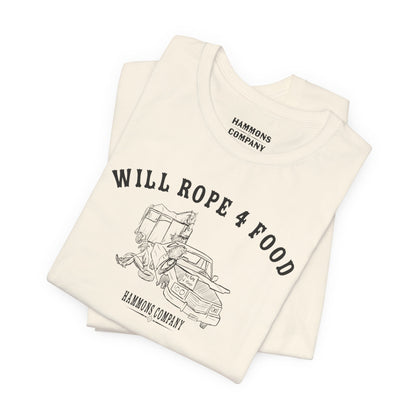 Rope for food Unisex Jersey Short Sleeve Tee