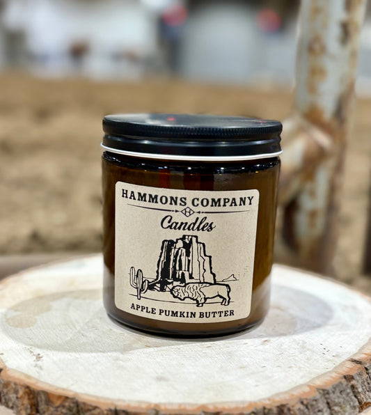 Apple pumpkin butter candle
